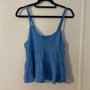 Blue tank top
